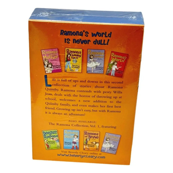 Beverly Cleary Ramona Collection Vol 2 Mother  Quimby Forever World Boxed New - Picture 2 of 6